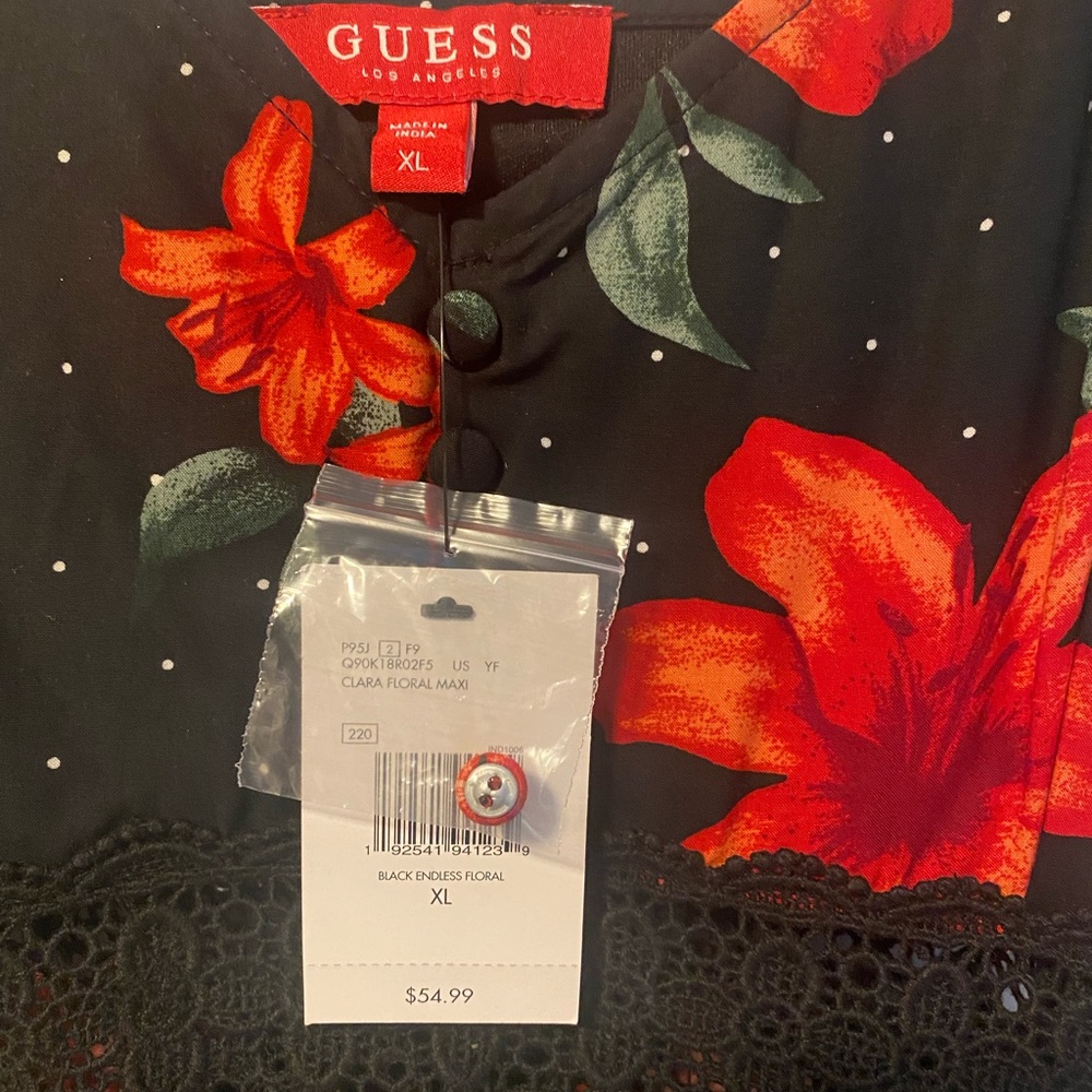 Guess Maxi Dress NWT